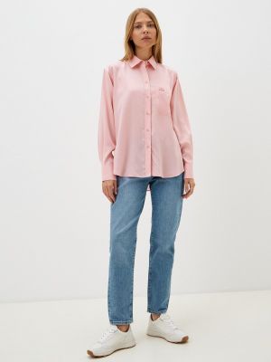 Рубашка Lacoste розовая
