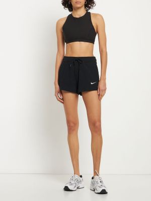 Pantaloni scurți din jerseu Nike negru