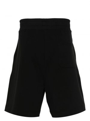 Shorts en coton Moschino noir