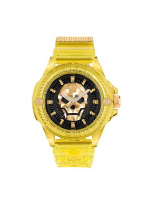 Zegarek Philipp Plein żółty