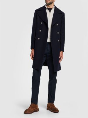 Kašmírový vlněný kabát Brunello Cucinelli