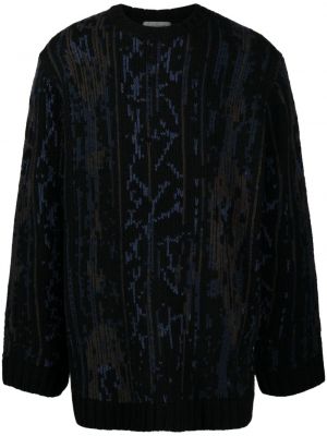 Gyapjú szvetter Yohji Yamamoto fekete