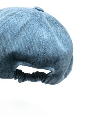 Haftowana czapka z daszkiem Patou niebieska