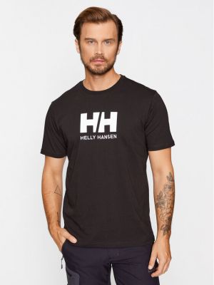Marškinėliai Helly Hansen juoda