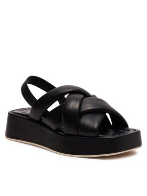 Sandále Pollini čierna