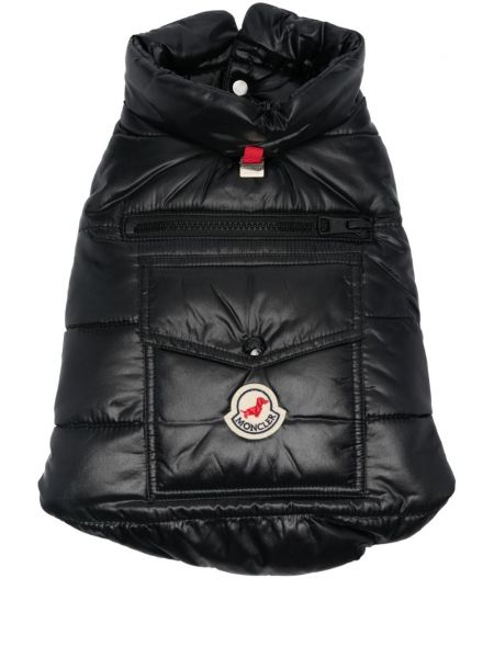 Tikattu liivi Moncler X Poldo musta