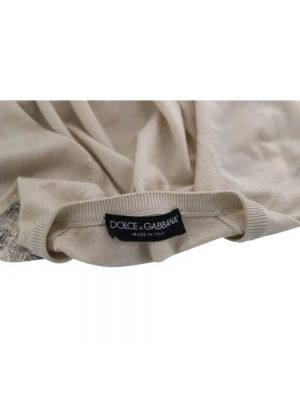 Top de algodón Dolce & Gabbana Pre-owned beige