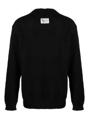 Sweter z okrągłym dekoltem Family First czarny