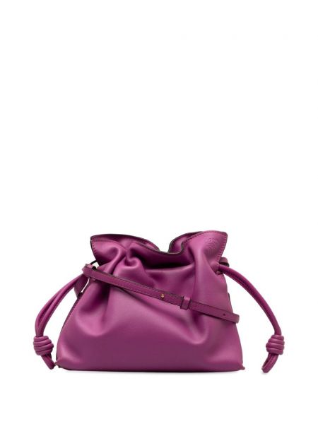 Mini krepšys Loewe Pre-owned violetinė