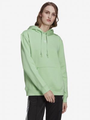 Hanorac din fleece Adidas Originals verde