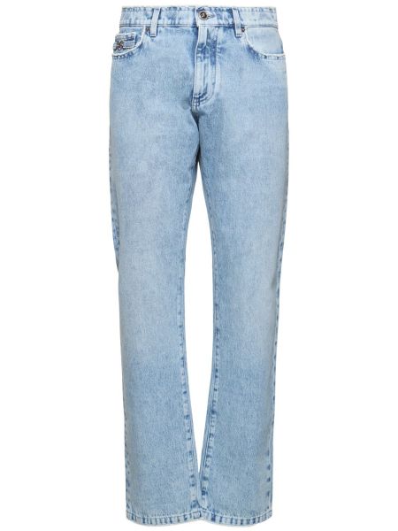 Straight leg-jeans Versace