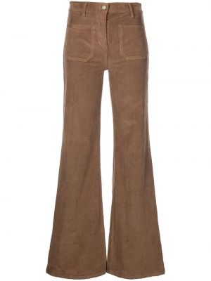 Pantalones de pana Nili Lotan marrón