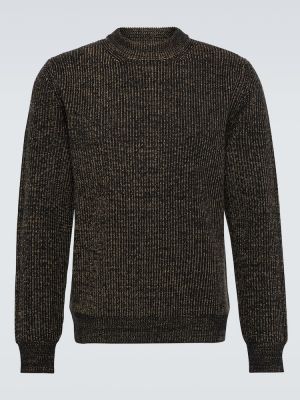 Volneni pulover Barena Venezia črna