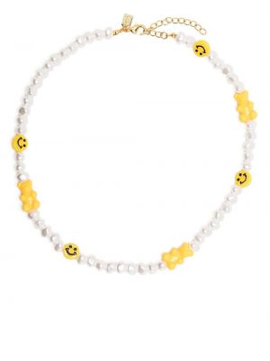 Krištáľový náhrdelník s korálky Crystal Haze
