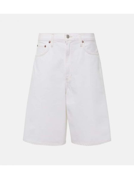 Bermuda kratke hlače visoki struk Agolde bijela