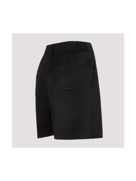 Mini falda plisada Ralph Lauren negro