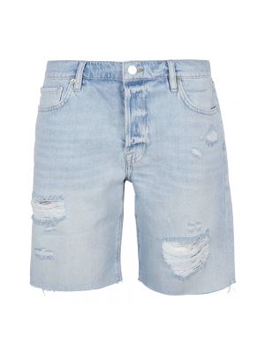 Szorty jeansowe Frame niebieskie
