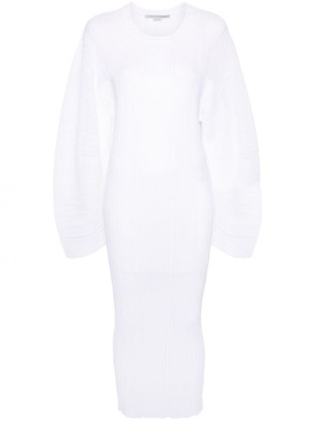 Midi šaty Stella Mccartney bílé