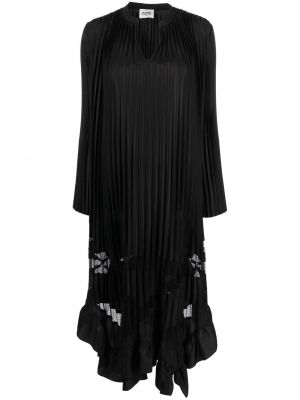 Плисирана макси рокля Claudie Pierlot черно