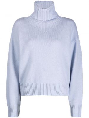 Плетен пуловер Filippa K синьо