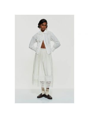 Długa spódnica Antik Batik biała