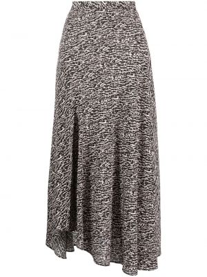 Dlhá sukňa s potlačou s abstraktným vzorom Isabel Marant