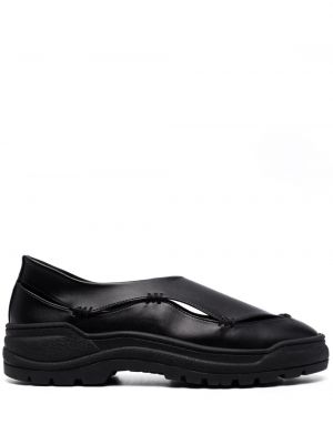Pantofi loafer din piele Phileo Paris negru