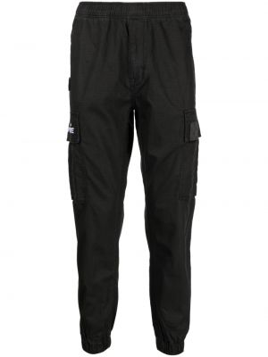 Pantalon cargo slim avec poches Aape By *a Bathing Ape® noir