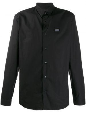 Camisa manga larga Philipp Plein negro