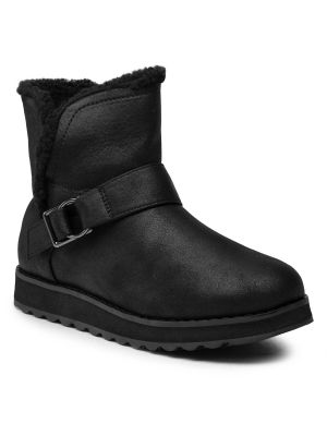 Škornji za sneg Skechers črna