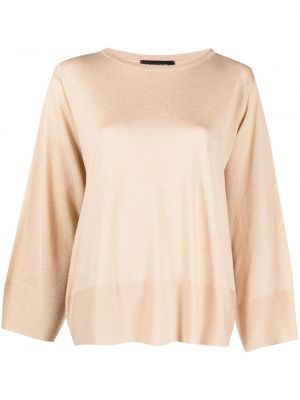 Oversize pullover Fabiana Filippi beige