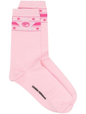 Sockor Chiara Ferragni rosa