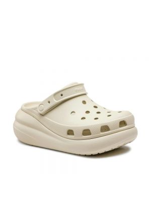 Chaussures de ville Crocs beige
