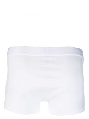 Jersey boxershorts mit print Sunspel weiß