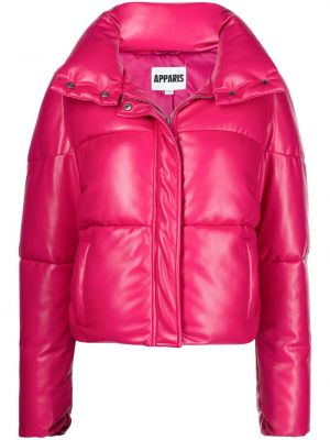 Gesteppte daunenjacke Apparis pink