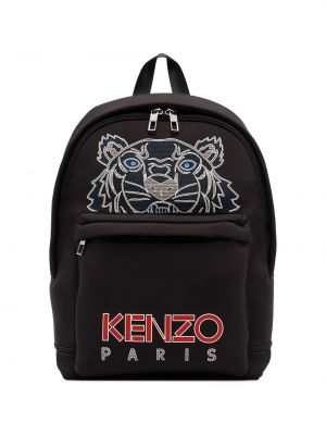 Batoh s tygřím vzorem Kenzo černý