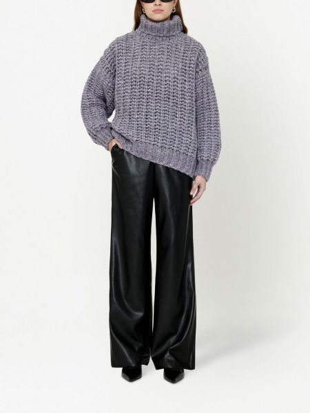 Chunky tipa džemperis Anine Bing violets