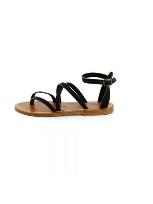 Sandale ohne absatz K.jacques schwarz