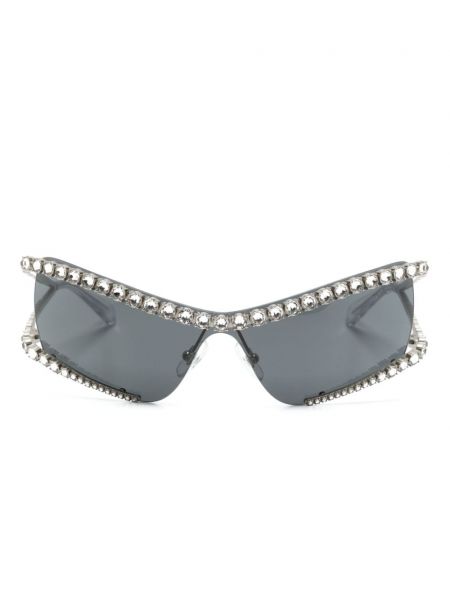 Sonnenbrille Swarovski silber