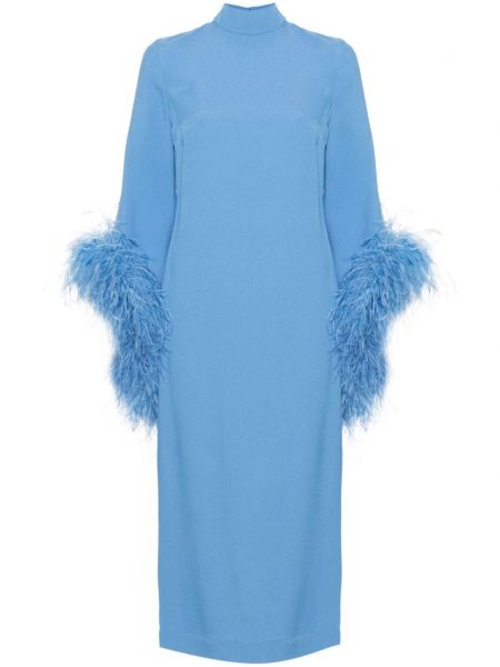 Dlouhé šaty Taller Marmo modré