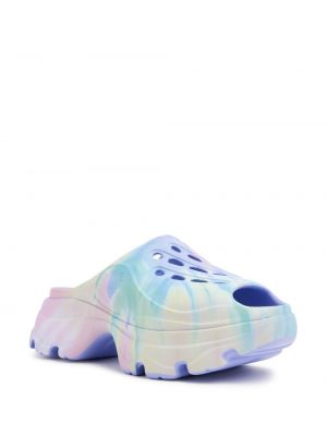 Sandales à bouts ouverts Adidas By Stella Mccartney violet