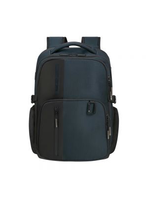Plecak biznesowa z paskiem z kieszeniami Samsonite - niebieski