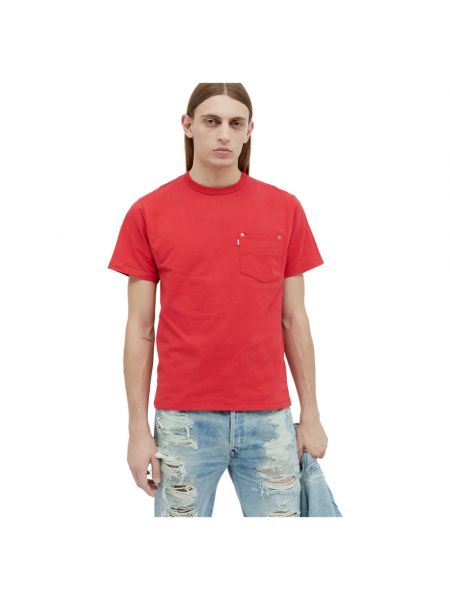 Koszulka bawełniana casual Kenzo czerwona