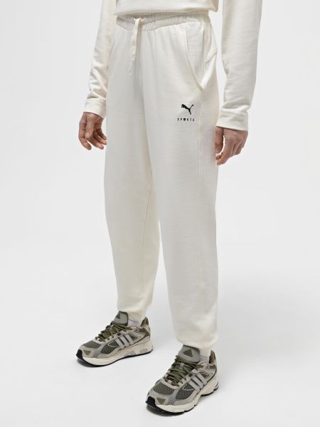 Бавовняні спортивні штани Puma білі