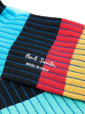 Chaussettes à rayures Paul Smith noir
