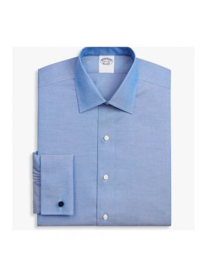 Koszula bawełniana Brooks Brothers niebieska