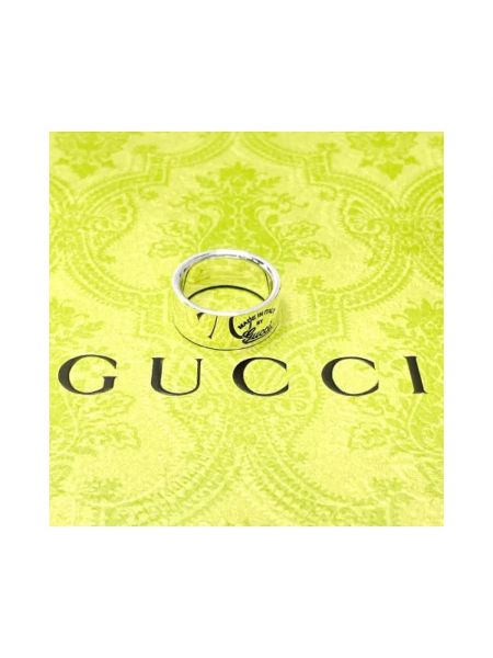 Pierścionek Gucci Vintage srebrny