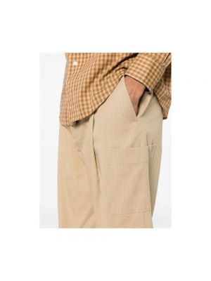 Pantalones cargo Drôle De Monsieur beige