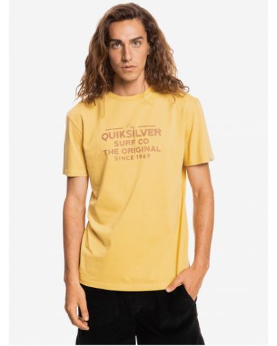 Tričko Quiksilver žltá