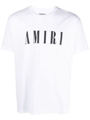 T-shirt mit print Amiri weiß